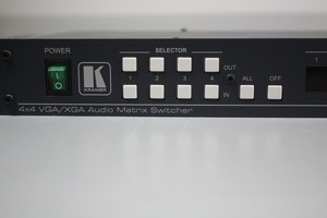 Thumbnail image of  Kramer VP-4X4 VGA/XGA Audio Matrix Switcher