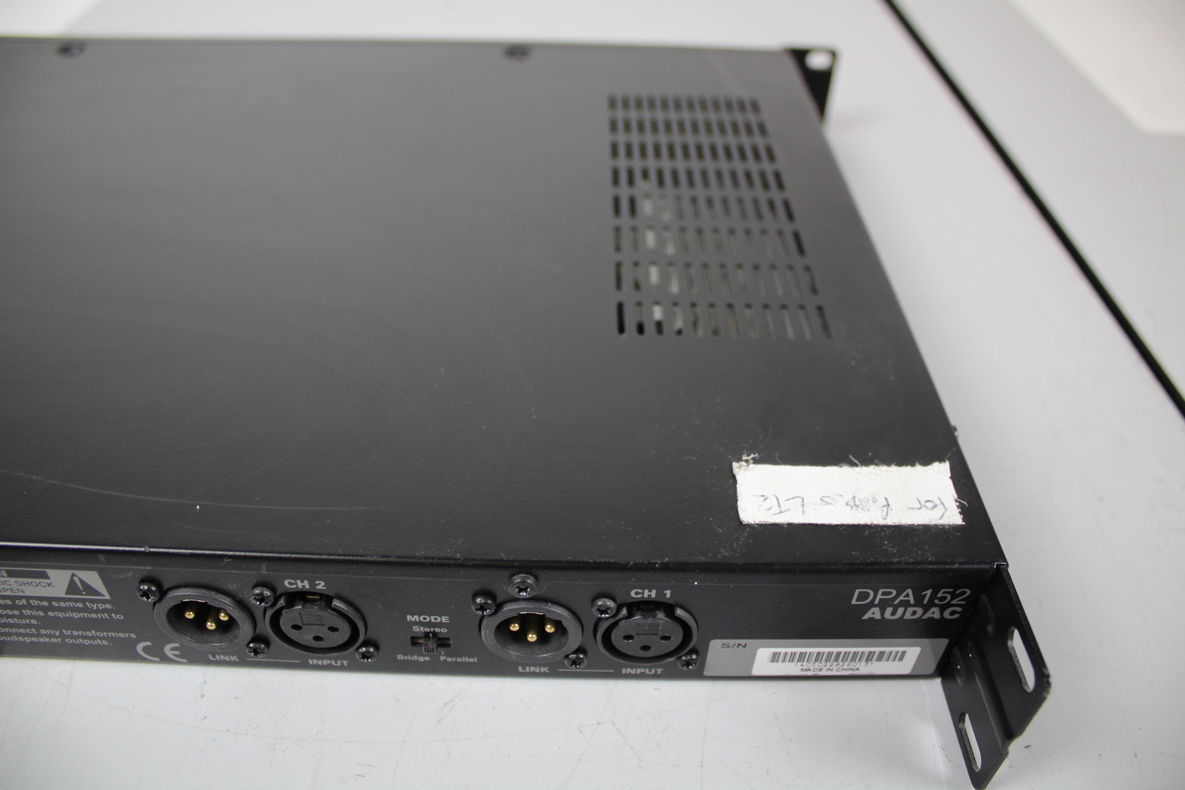 Image of DPA 152 Dual-Channel amplifier