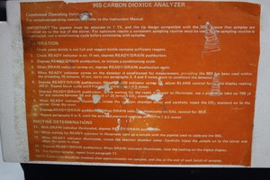 Thumbnail image of Corning 965 Carbon Dioxide (co2 ) Analyser Spares or Repair.