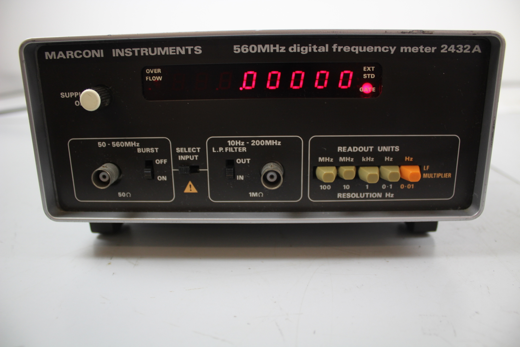 Image of Marconi Digital Frequency Meter 2432A