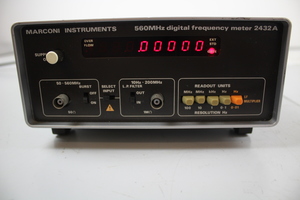 Thumbnail image of Marconi Digital Frequency Meter 2432A