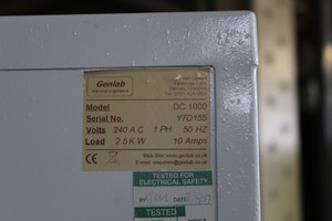 Thumbnail image of Genlab DC 1000 Glassware Drying Cabinet