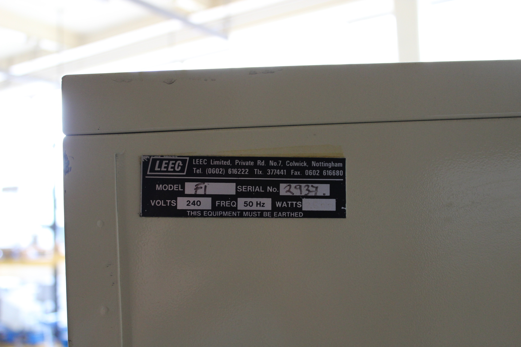 Image of LEEC F1 Glassware Drying Cabinet 