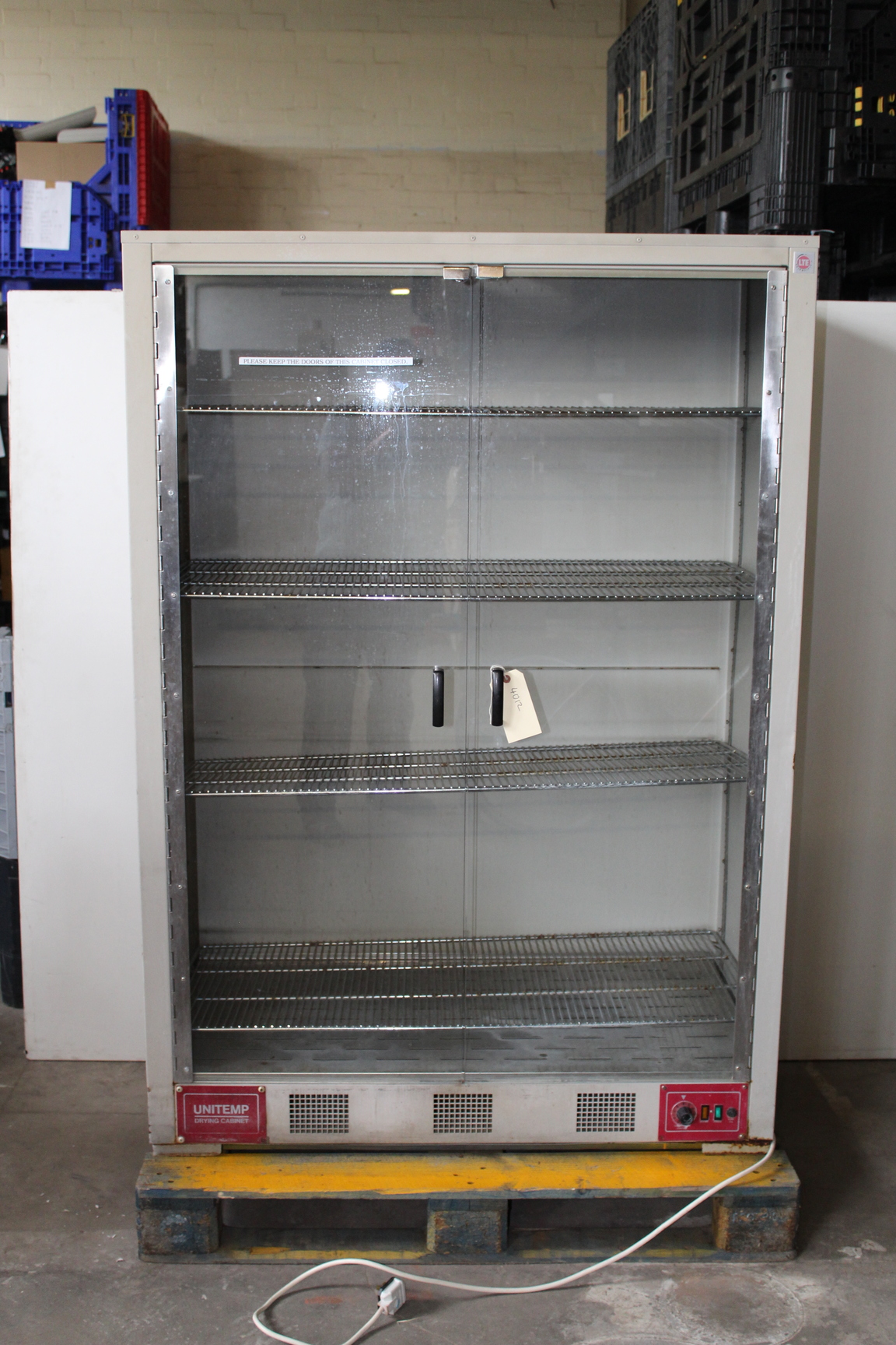 Image of Unitemp LTE Scientific Glassware Drying Cabinet