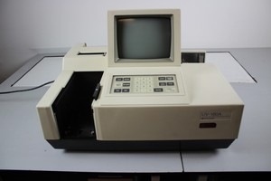 Thumbnail image of Shimadzu Spectrophotometer UV-160A with Shimadzu Cell Positioner CPS-240A 
