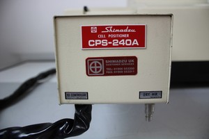 Thumbnail image of Shimadzu Spectrophotometer UV-160A with Shimadzu Cell Positioner CPS-240A 