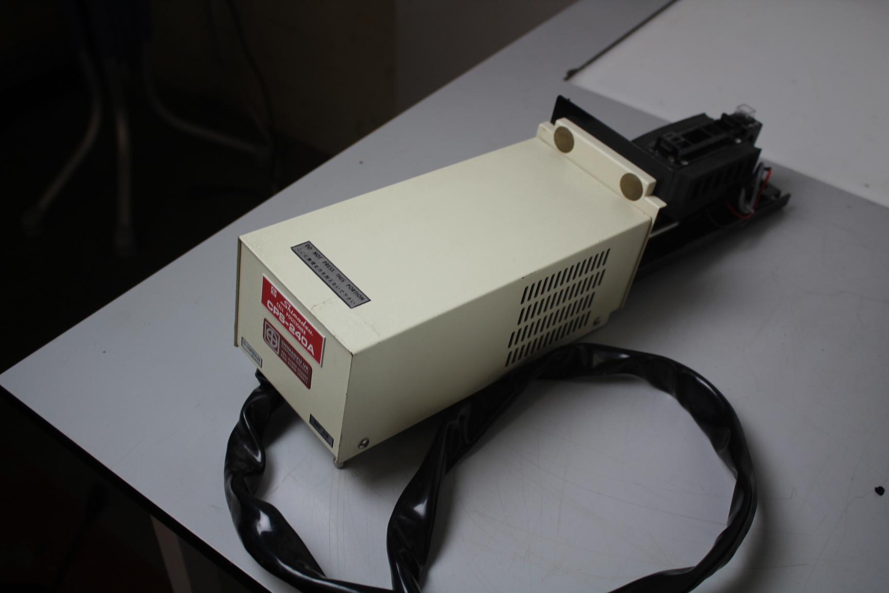 Image of Shimadzu Spectrophotometer UV-160A with Shimadzu Cell Positioner CPS-240A 