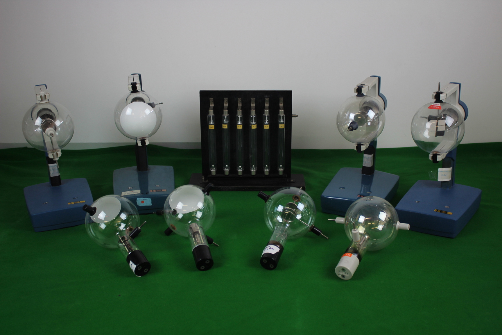 Image of Selection of Diodes, Triodes, TEL Stands, Spectrum Tubes, Laboratory Lab 
