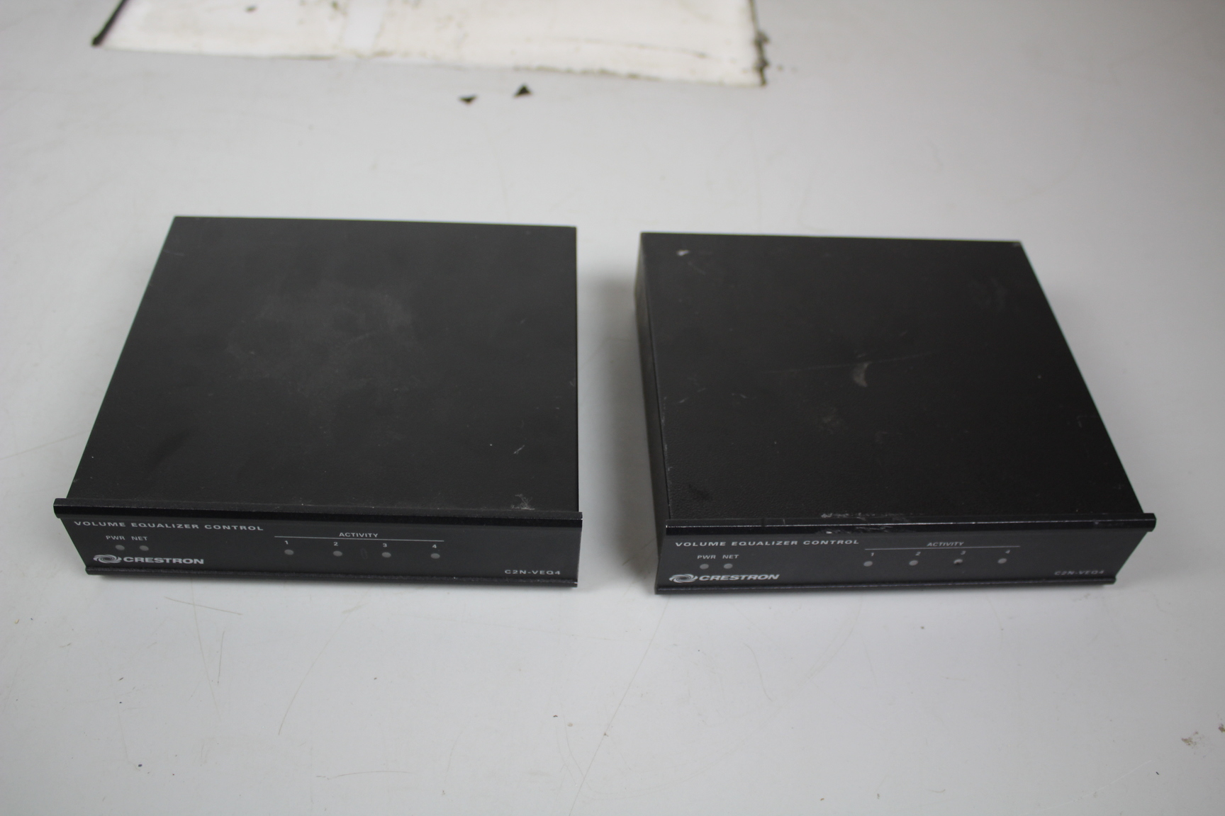 Image of Lot of 2 CRESTRON Volume Equalizer Controls