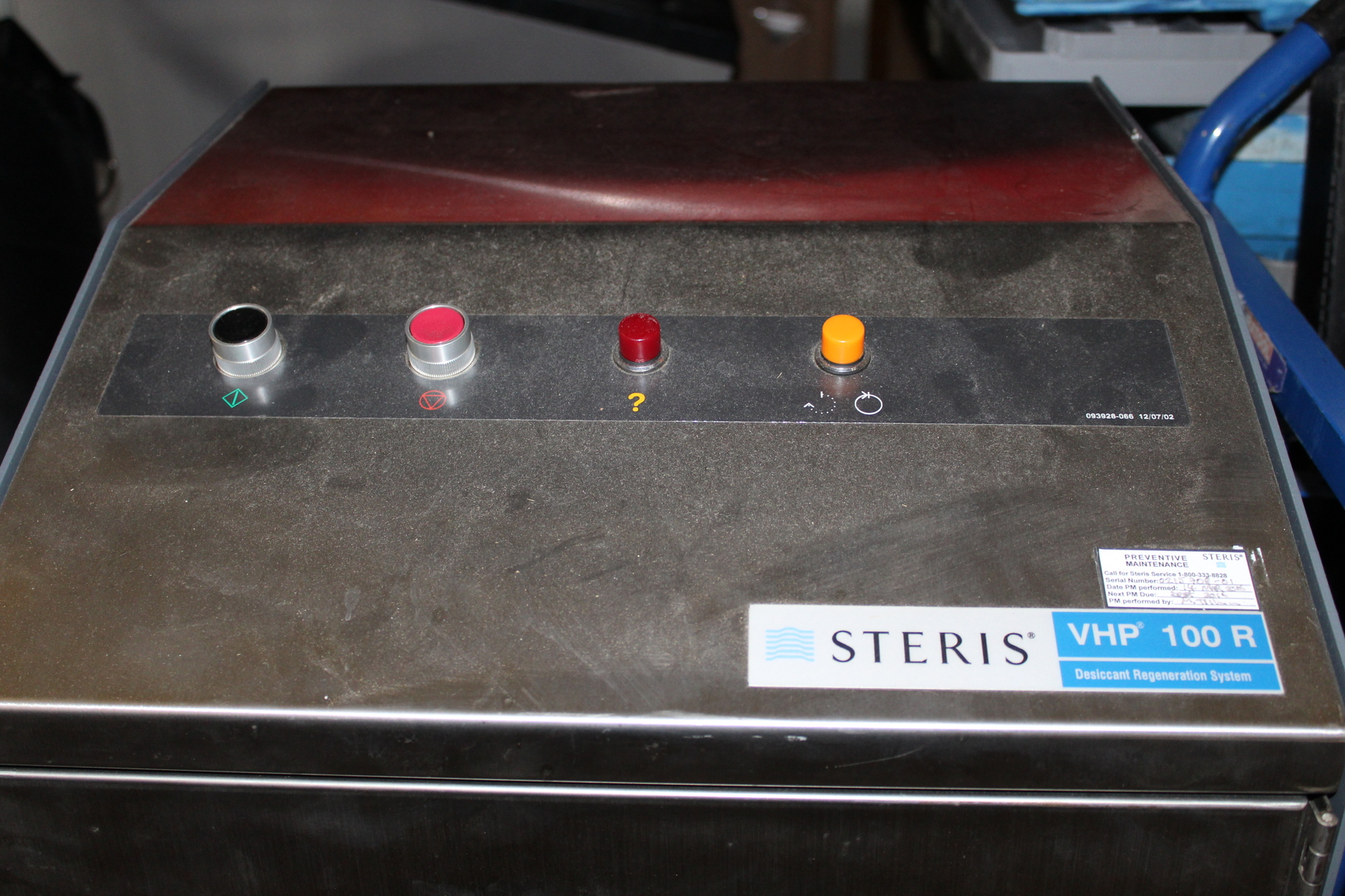 Image of Steris VHP-100R Desiccant Regeneration System 