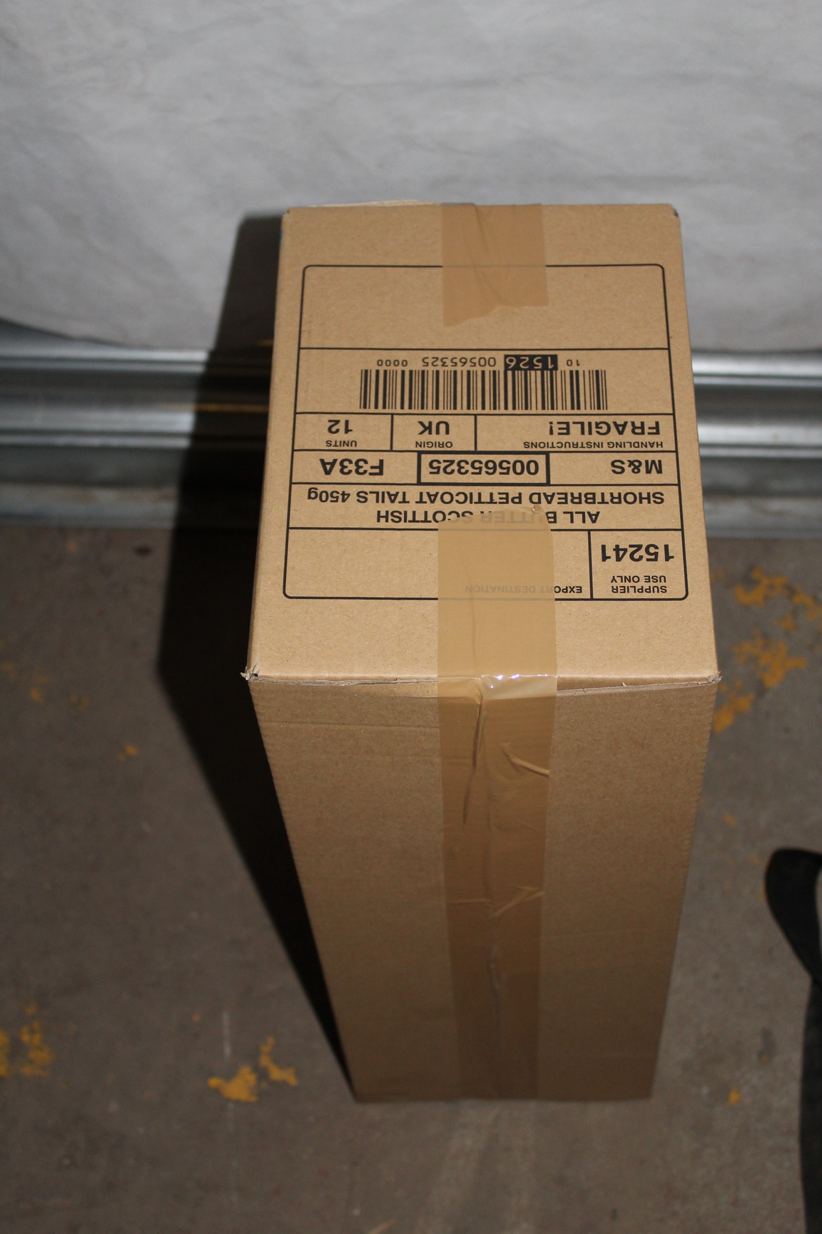 Image of Job Lot of Approx 850 Single Wall Cardboard Boxes in Two Dimensions