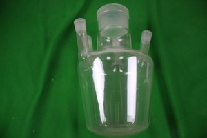 Thumbnail image of QVF Type 5 neck Round Bottom Reaction Vessel.