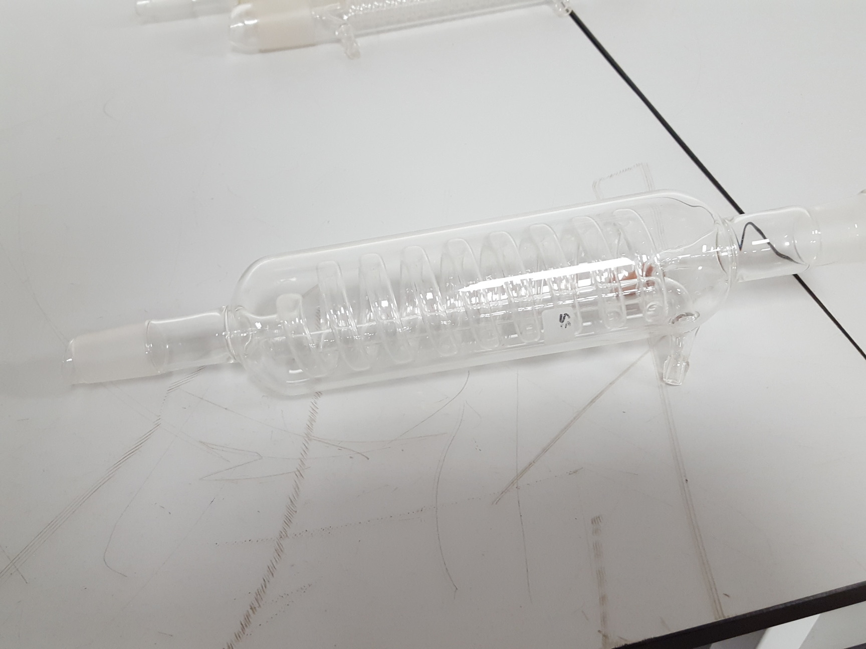 Image of Joblot Quickfit Laboratory Jointed Glassware Condensers Distillation Columns