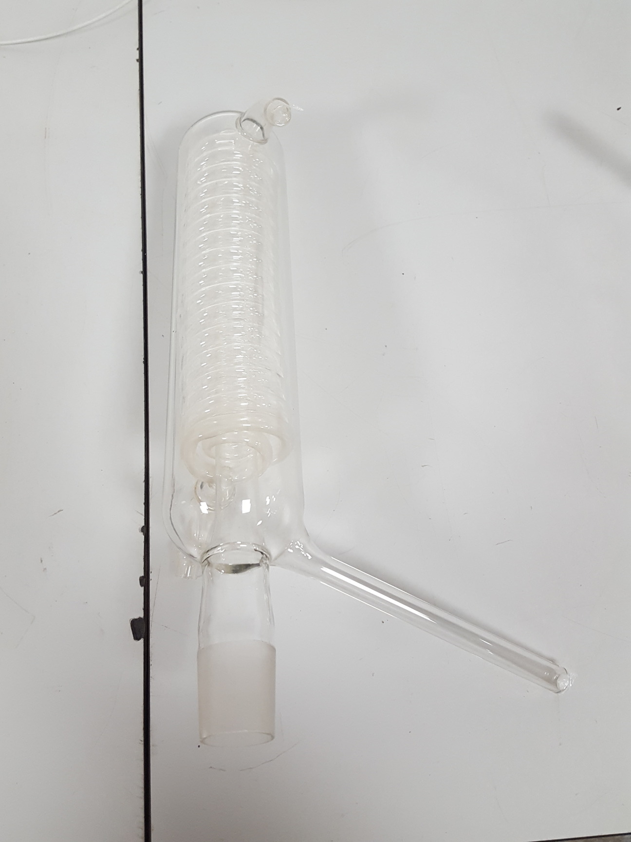 Image of Joblot Quickfit Laboratory Jointed Glassware Condensers Distillation Columns