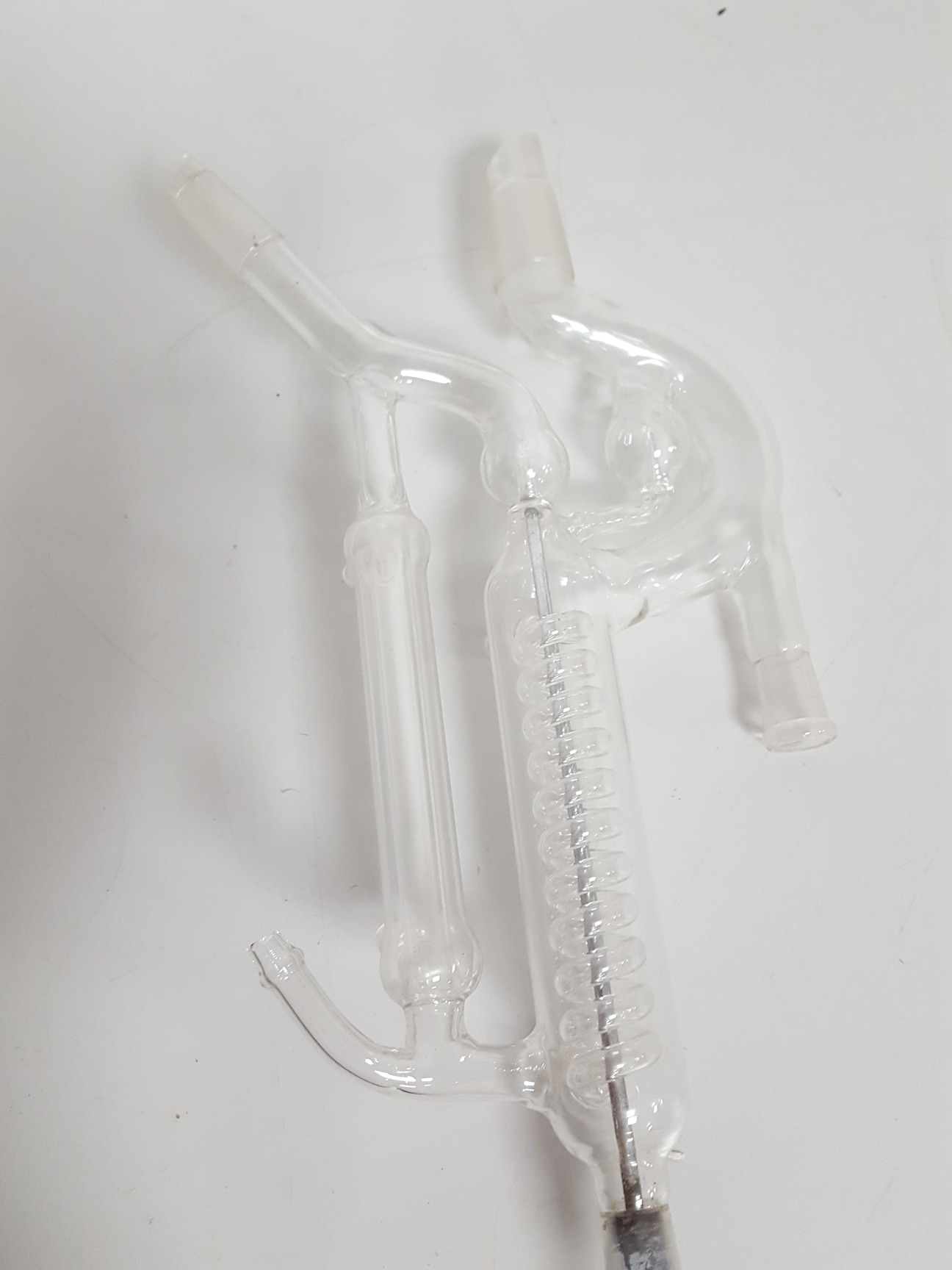 Image of Joblot Quickfit Laboratory Jointed Glassware Condensers Distillation Columns