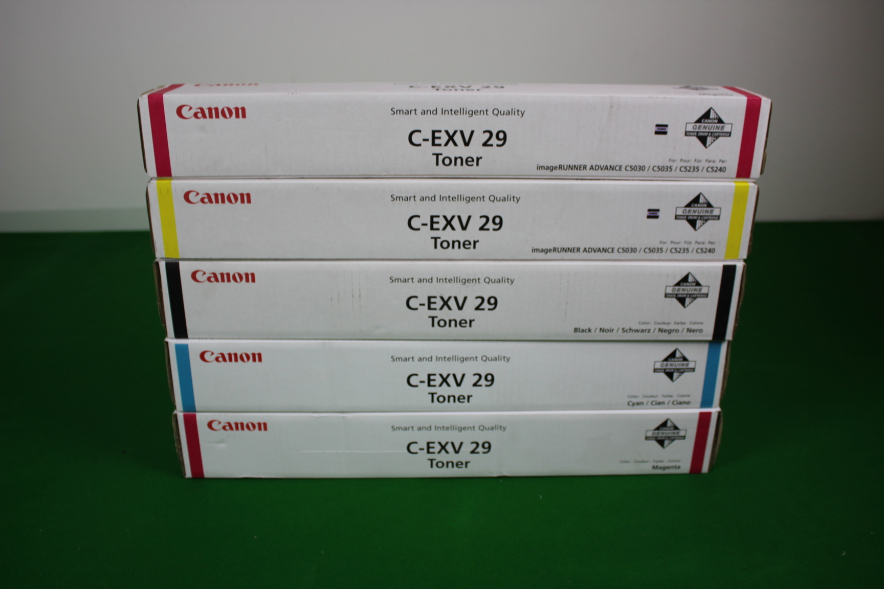 Image of 5 x Canon C-EXV 29 Toner