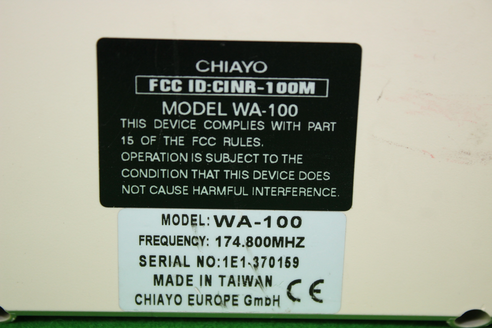 Image of Chiayo WA-100 Portable Wireless Amplifier