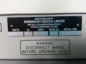 Thumbnail image of Shrewsbury Medical Combined Therapy Unit Model SM3280 Ultrasound Machine Lab