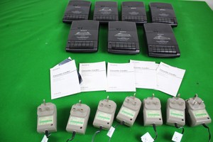 Thumbnail image of Lot of 7 Sony TCM-939 Cassette-Corder Cassette Tape Players Recorders +Adaptors
