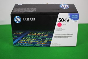 Thumbnail image of HP Laserjet Print Cartridge 504A (CE253A) Magenta Genuine 