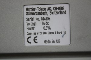 Thumbnail image of Mettler Toledo MP225 pH Meter Digital Display +  InLab 413 Electrode Laboratory 