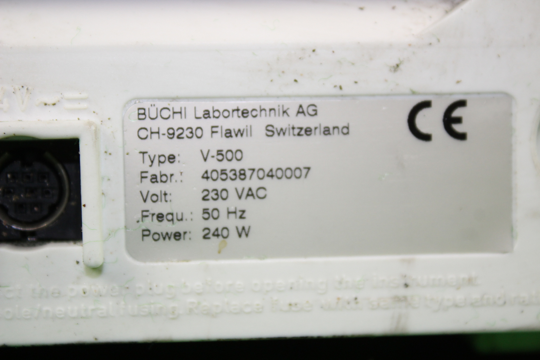 Image of Buchi Vac V-500 Vacuum Pump (runs but some minor damage spares/repair)