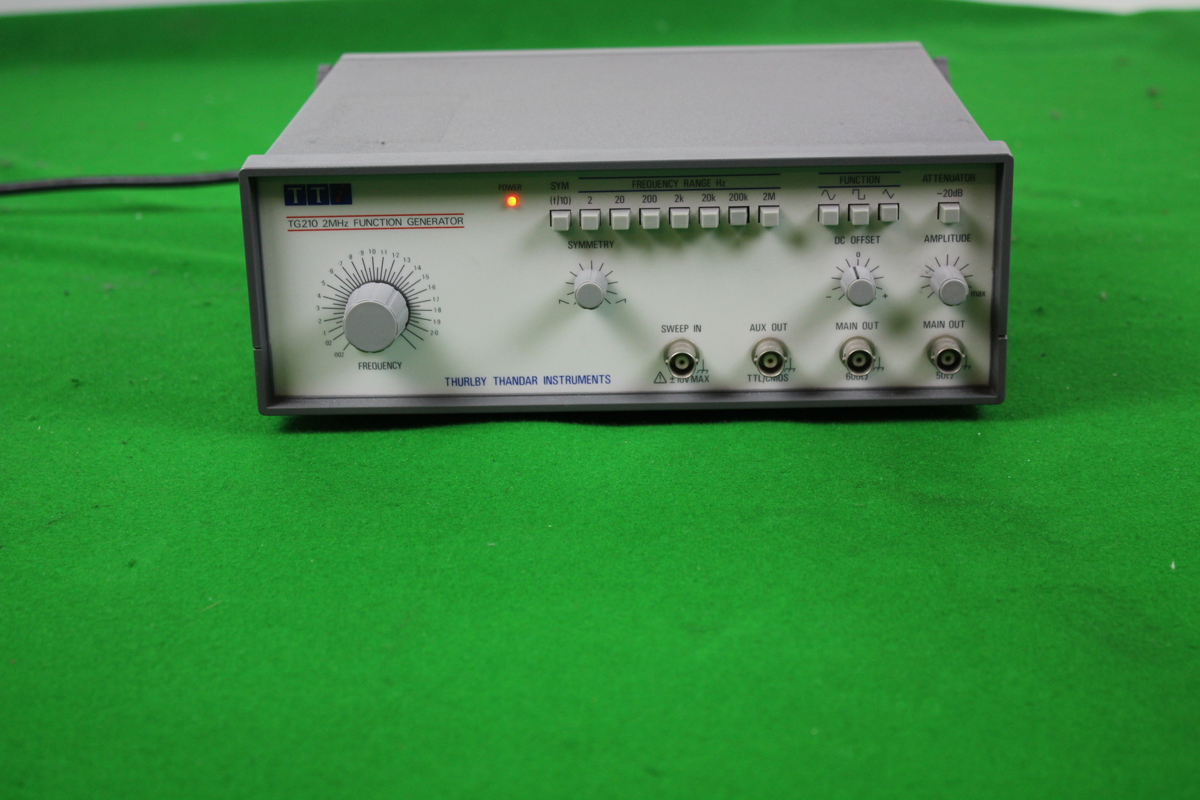 Image of Thurlby Thandar (TTI) TG210 Function Generator 