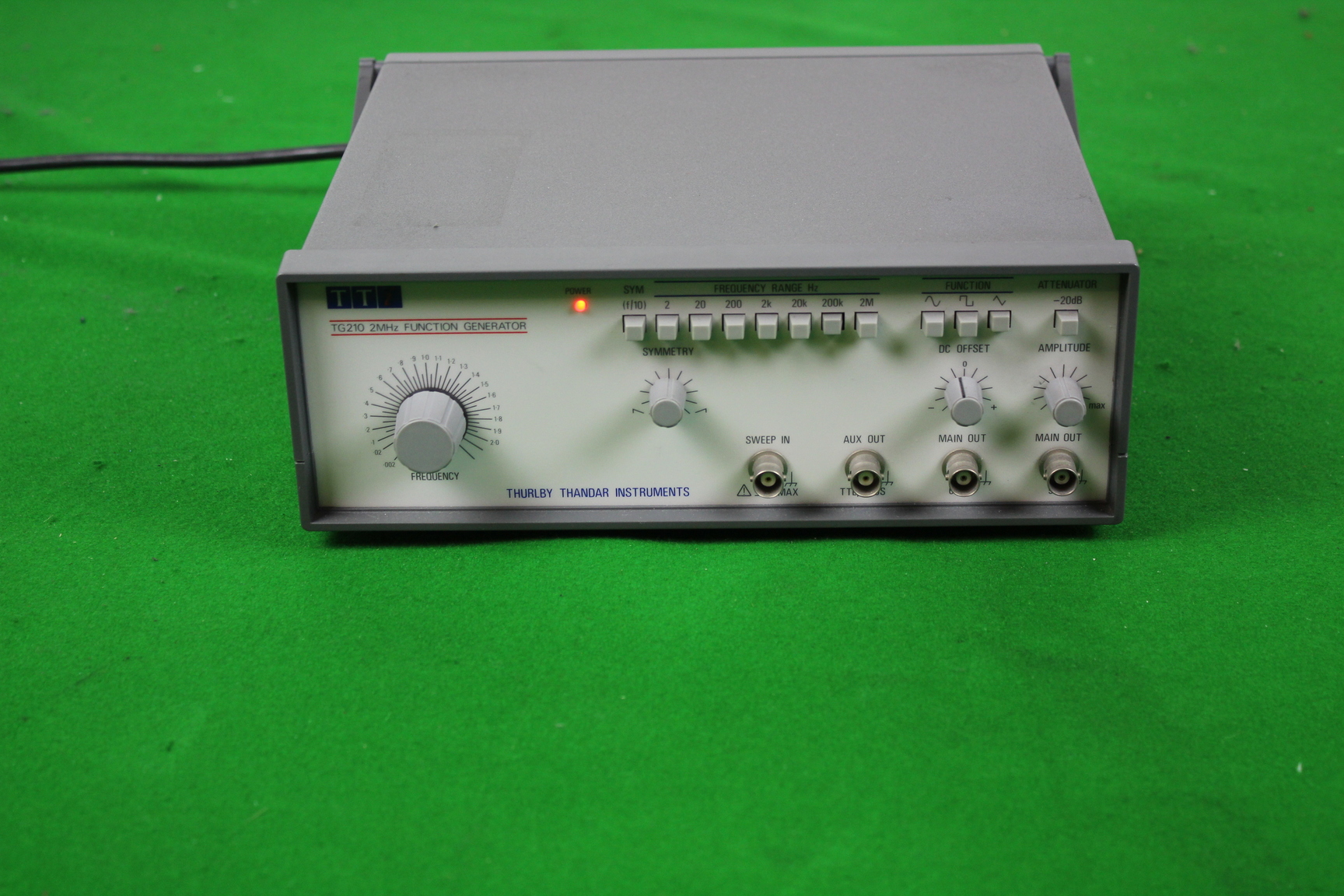 Image of Thurlby Thandar (TTI) TG210 Function Generator 