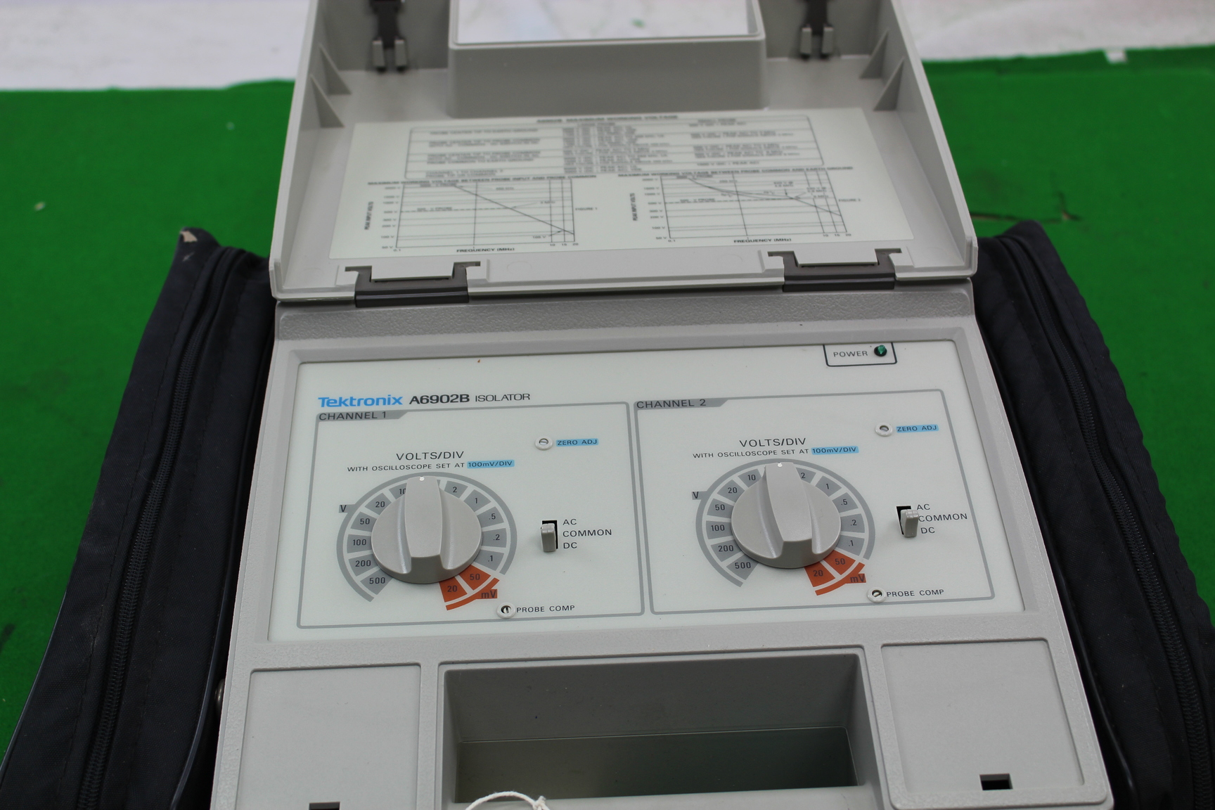 Image of Tektronix A6902B 2-Channel Isolator, 3000v With Probes Electrical Test Equipment