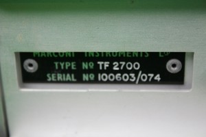Thumbnail image of Marconi Universal Bridge TF 2700 Laboratory Electrical Testing Equipment