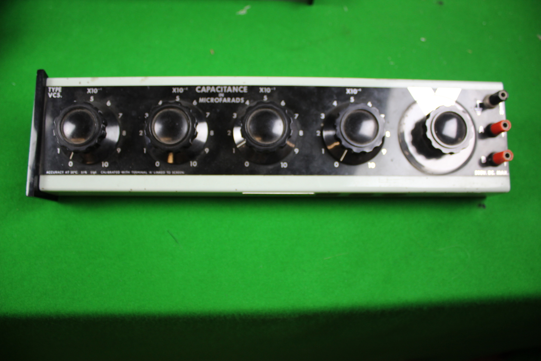 Job lot Vintage 8 JayJay Instruments Capacitance, 1 Heathkit Decade