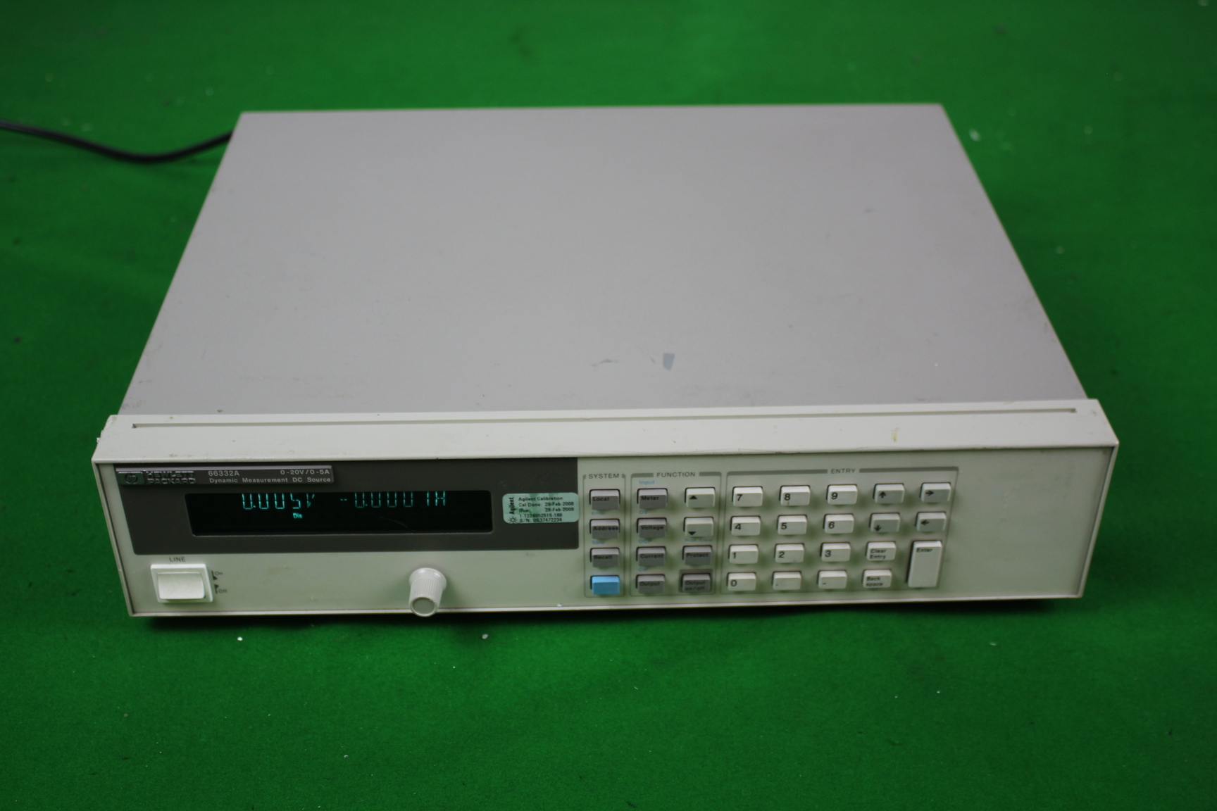Image of HP Agilent 66332A Dynamic Measurement DC Source 0-20V/0-5A Power Supply