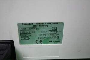 Thumbnail image of Eppendorf 5415D Centrifuge