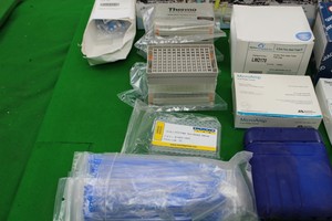 Thumbnail image of Job Lot Lab Plastic Thermo scientific matrix storage tubes, PCR Kit, Caps, Tubes