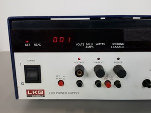 Thumbnail image of LKB Bromma 2197 High Voltage Power Supply for Electrophoresis Lab