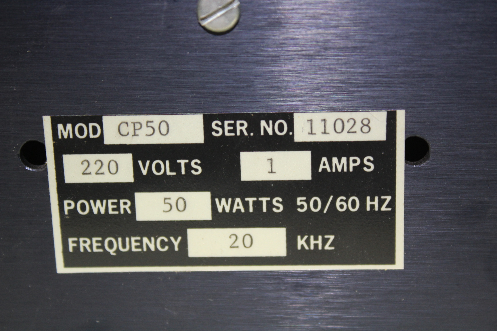Image of Cole-Palmer Ultrasonic Homogenizer 4710 Series Model CP50 Spares/Repair Lab