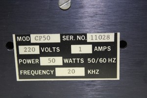 Thumbnail image of Cole-Palmer Ultrasonic Homogenizer 4710 Series Model CP50 Spares/Repair Lab