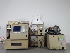 Thumbnail image of Waters HPLC 501 Pump, 717 plus Autosampler, 470 Detector (Spares/Repair) Lab