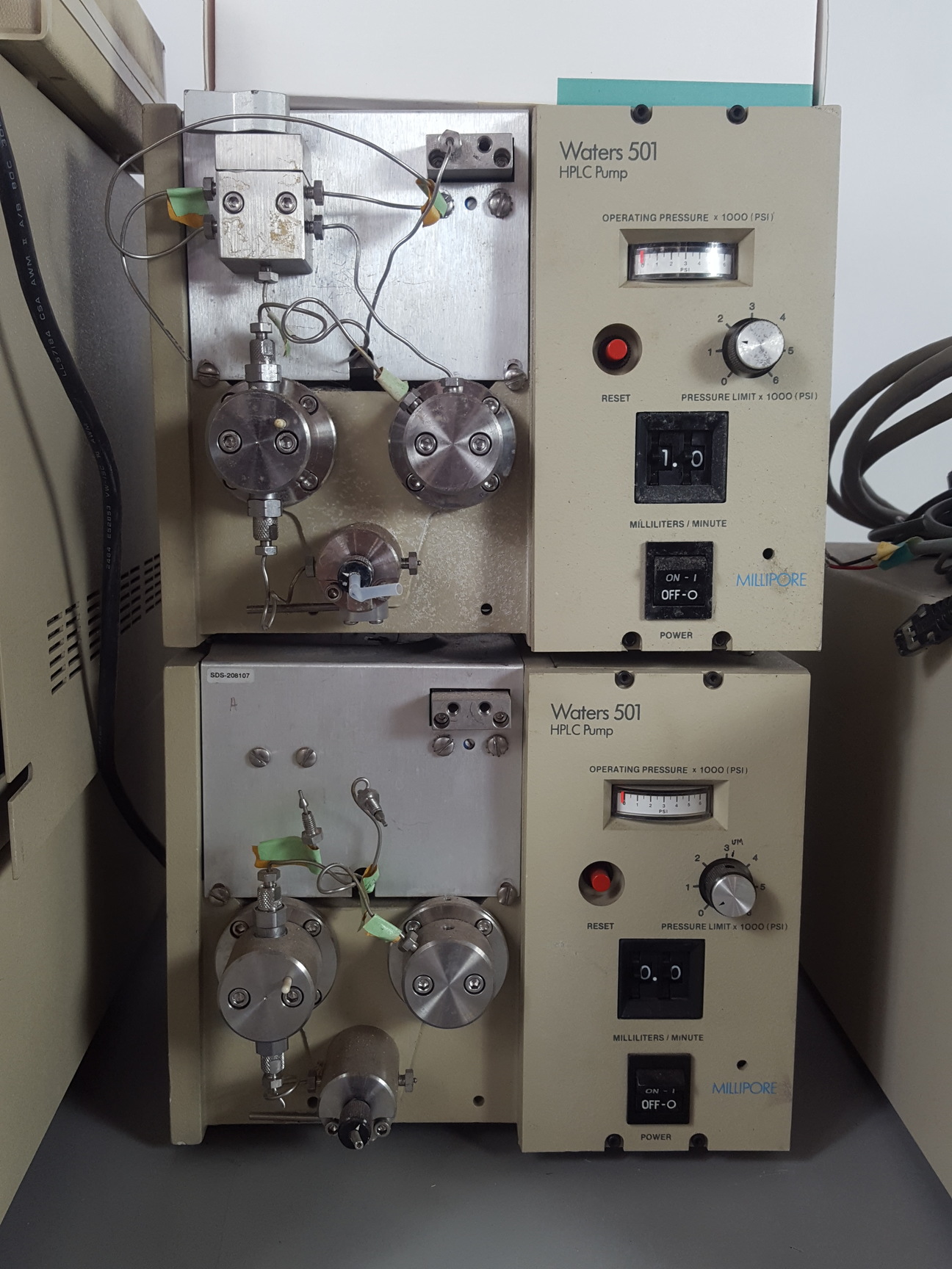 Image of Waters HPLC 501 Pump, 717 plus Autosampler, 470 Detector (Spares/Repair) Lab
