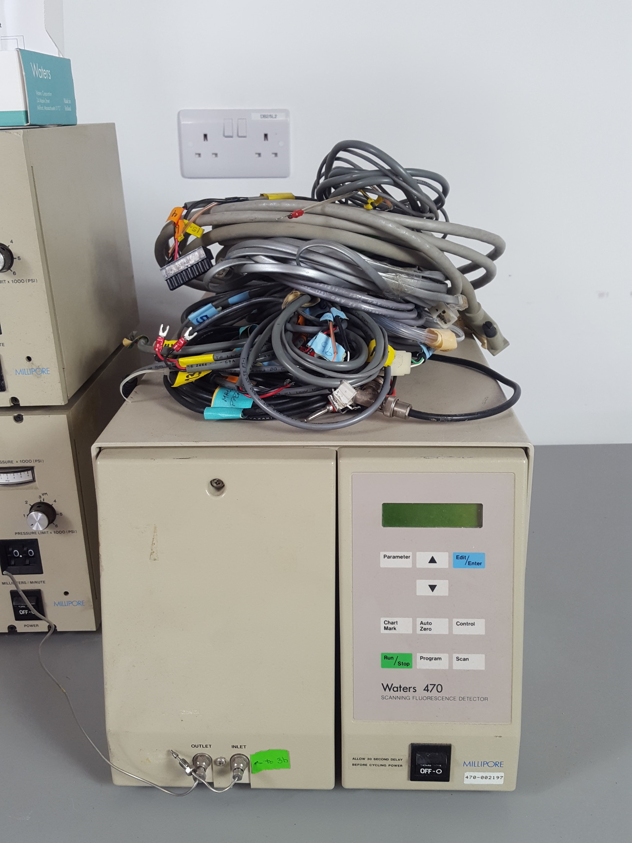 Image of Waters HPLC 501 Pump, 717 plus Autosampler, 470 Detector (Spares/Repair) Lab
