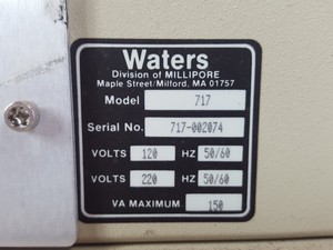 Thumbnail image of Waters HPLC 501 Pump, 717 plus Autosampler, 470 Detector (Spares/Repair) Lab