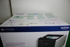 Thumbnail image of Brother HL-3150CDW (A4) Colour LED Printer with Duplex and Wireless Printing