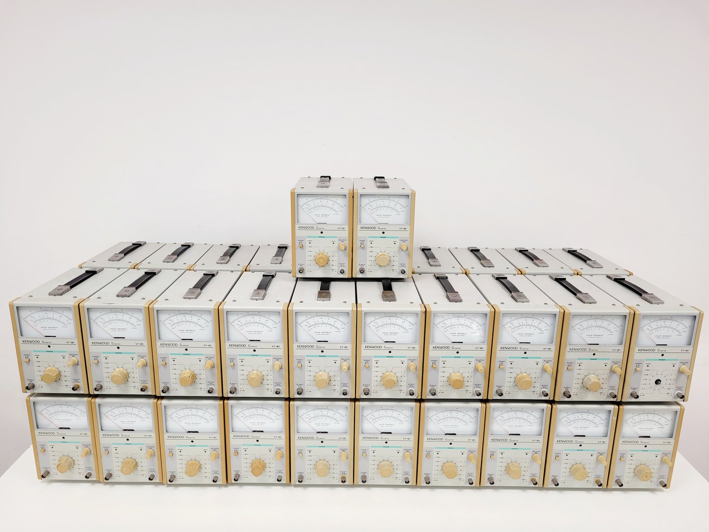 Image of 42 x Kenwood AC Voltmeters Model VT-181 Lab
