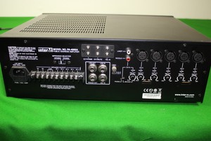 Thumbnail image of InterM PA 4000A Public Address Amplifier 6-Channel Mixer