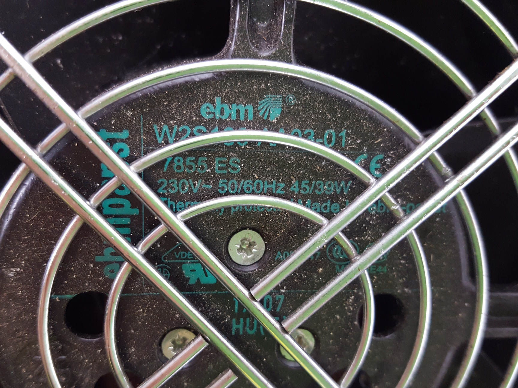 Image of Edwards Vapour Pump Model E02 Lab