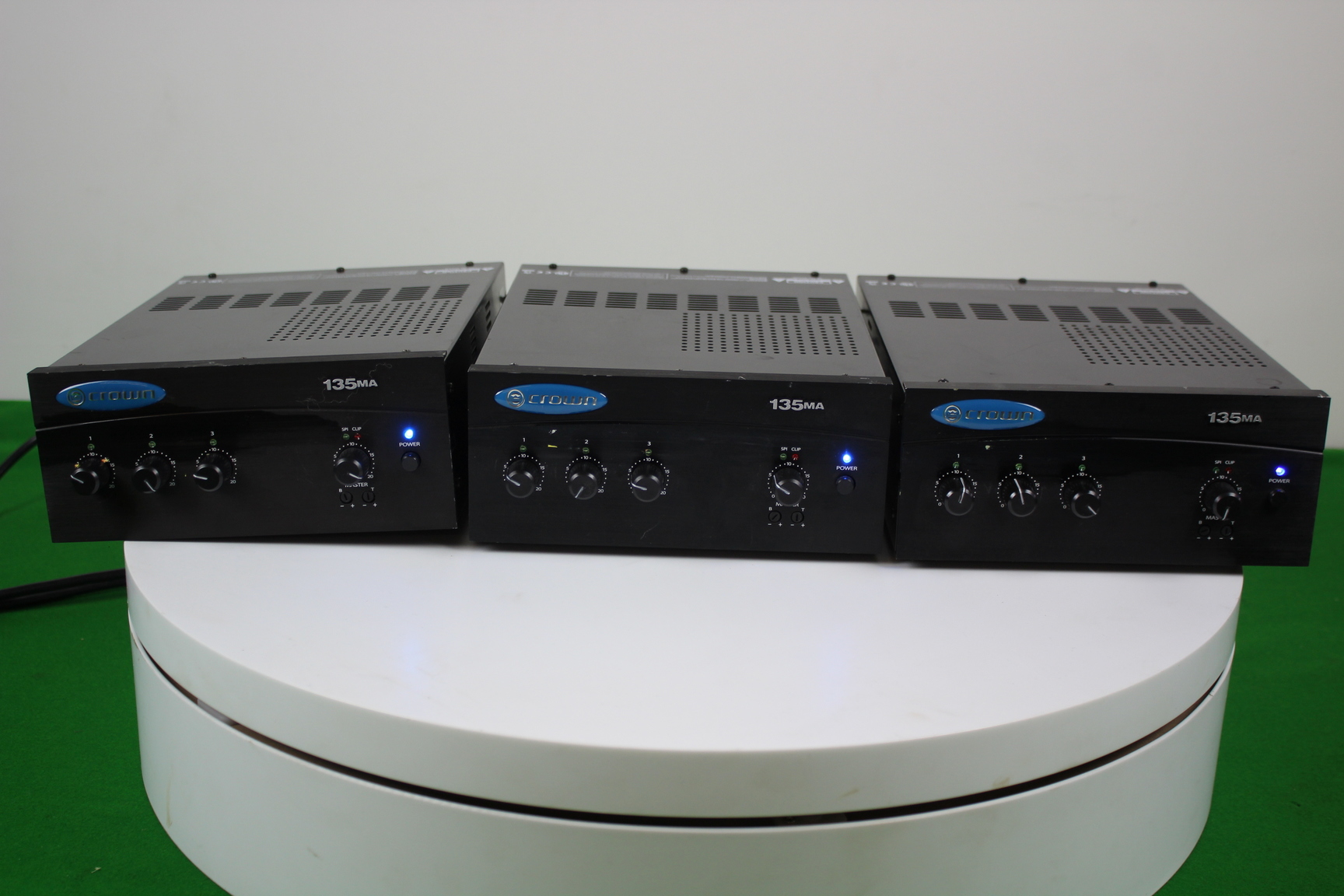 Image of Job Lot of 3 Crown 135MA 35W Commercial Mixer-Amplifiers