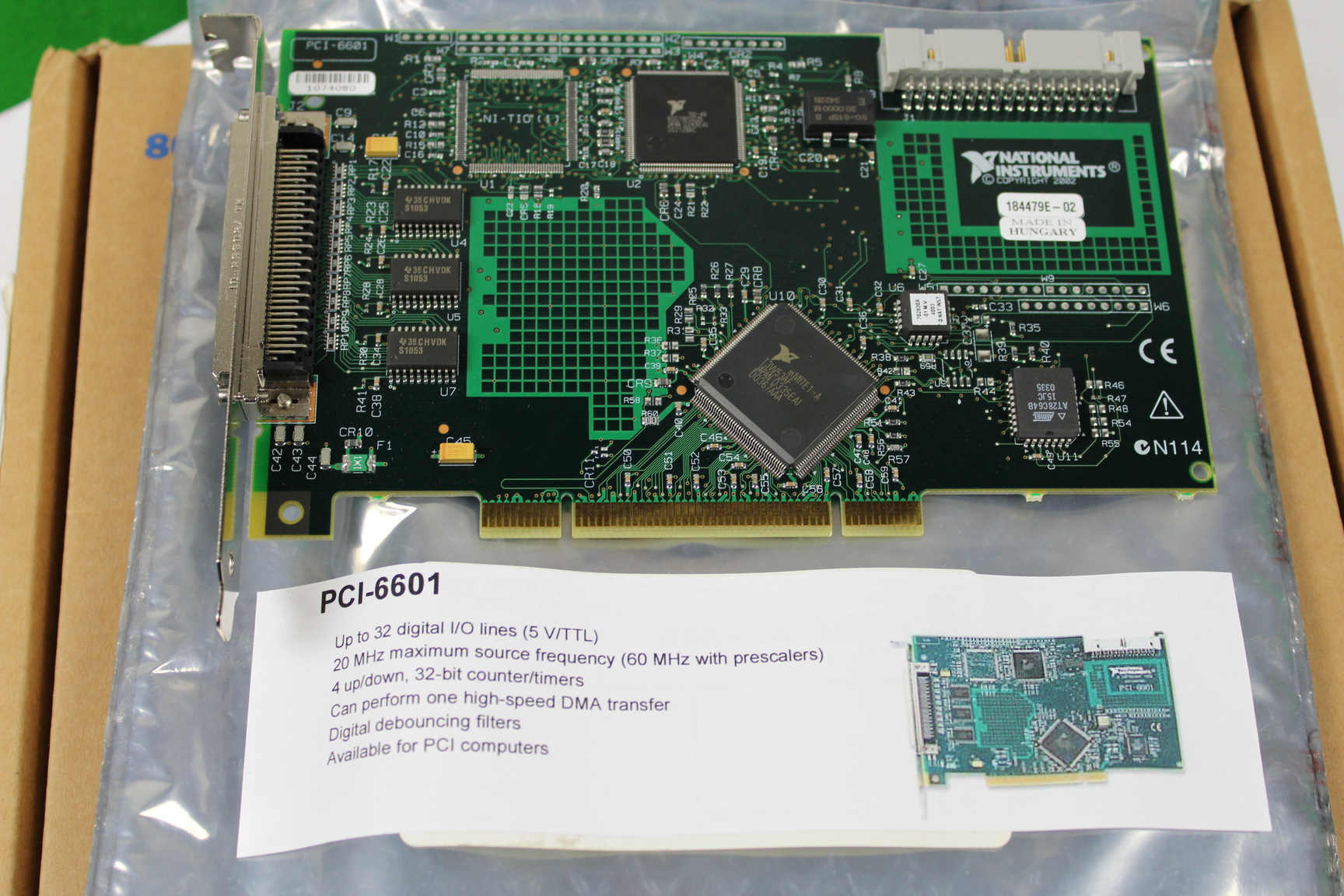 Image of National Instruments NI PCI-6601