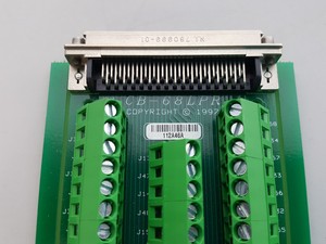 Thumbnail image of National Instruments CB-68LPR Connector Block 68 Pin Terminal Board Lab