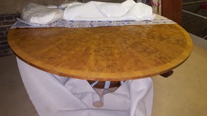 Thumbnail image of Bevan Funnel Reprodux Walnut Dining / Conference/Boardroom Table + 12 Chairs New