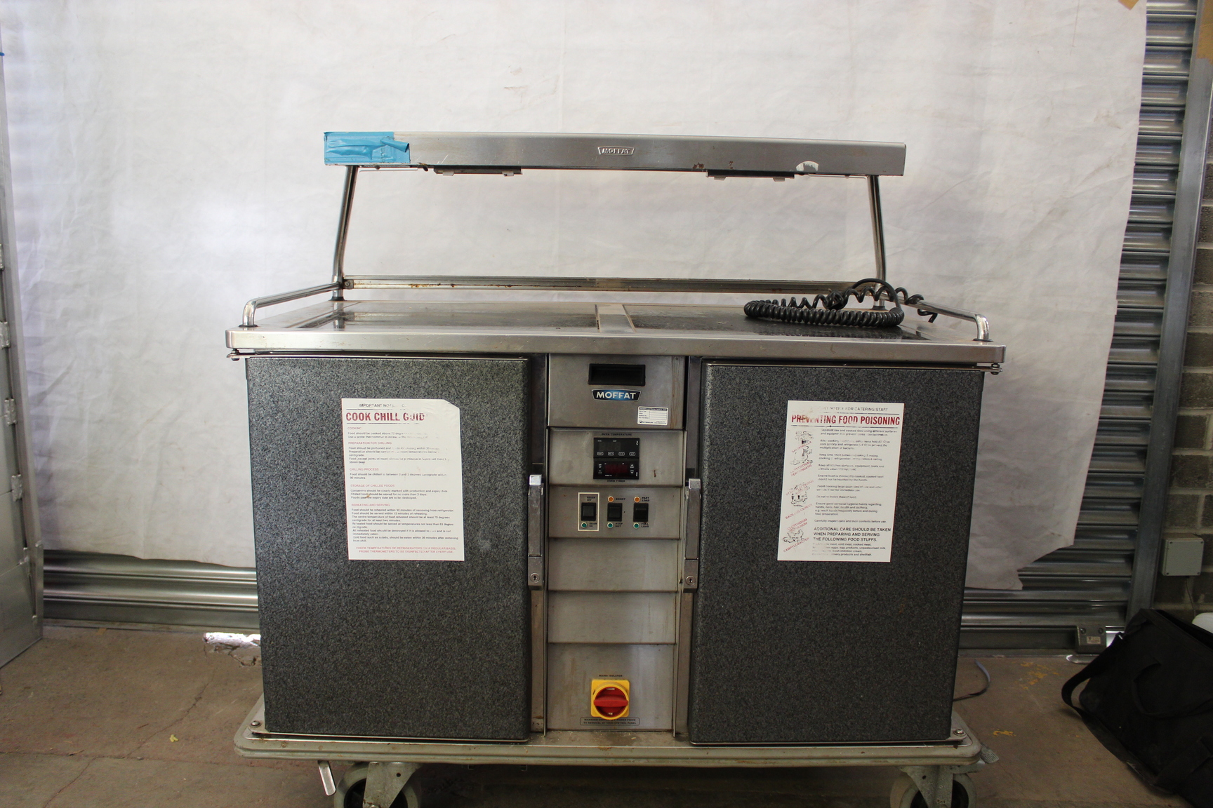 Image of Faulty V-Gen Moffat Catering Trolley Regeneration Oven, Hot Food, Catering